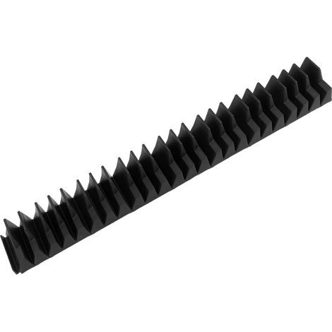 Organisateur de clés en plastique, gain de place, rangement modulaire multifonctionnel noir (1/5)