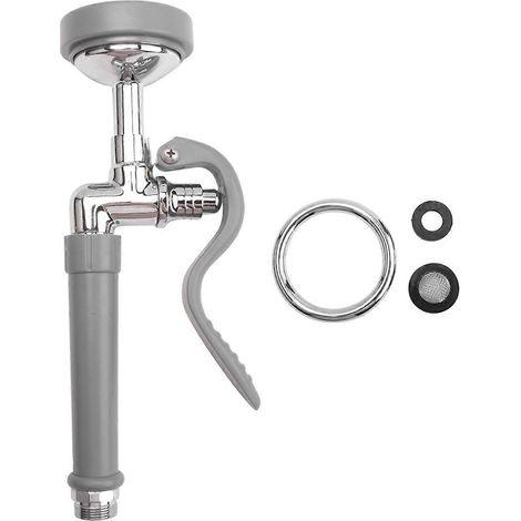 Douchette pour évier de cuisine, buse de douchette à vaisselle de 1,42 GPM avec poignée ergonomique, pièces de robinetterie pour évier de cuisine (1/5)
