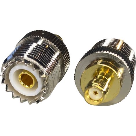 Adaptador de toma SMA / toma UHF (1/5)