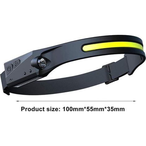 Lampe frontale, projecteur, lampe torche LED COB-Lampe frontale, projecteur, lampe torche LED COB (1/5)