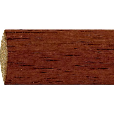 BARRE EN BOIS 2,10 M NOYER - 20 MM