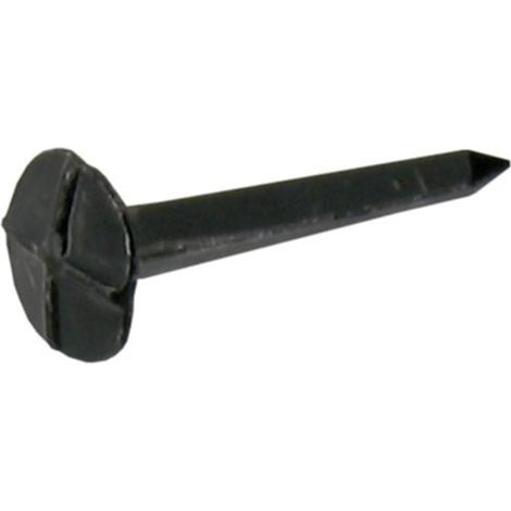 Clous décoratifs INVENTIV - Acier noir - 10 x 30 mm
