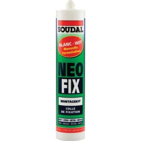Soudal NeoFix Colla Gesso Beige Bianco Resistente All'Acqua