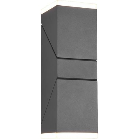 Aplique de pared exterior LED Delight Trio Avon antracita (1/5)