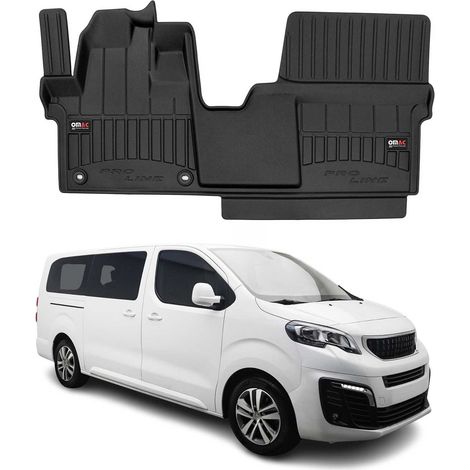OMAC Tapis de Sol Compatible avec Peugeot Traveller 2016-2022 TPE Noir (1/5)
