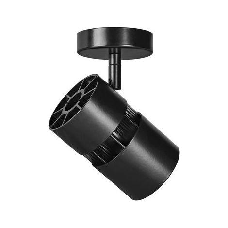 NINETY 01 Proj. s/patère noir angle 60° LED intég. 39W 3000K 4000lm ARIC 50576 (1/5)