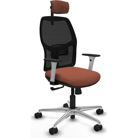 Sedia da ufficio piqueras y crespo Alfera bianco schiuma mesh (1/2)