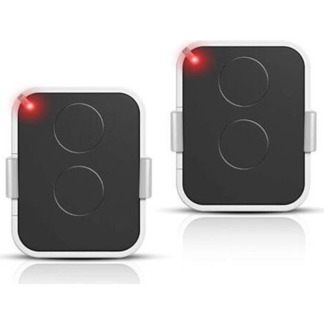 Lot de 2 Télécommande Compatible Nice Era ONE2/ON2E/ON4E/ON1E,433,92 MHz Télécommande Porte de Garage,Rolling Code,2 Canaux (1/4)