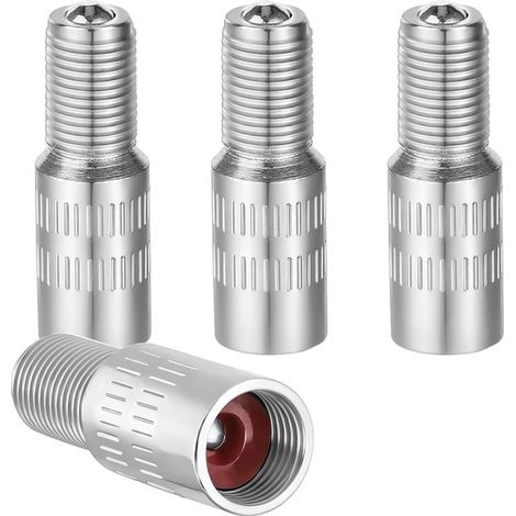Ventilkappen für Autoreifen – 4er-Pack (7 mm Innendurchmesser)