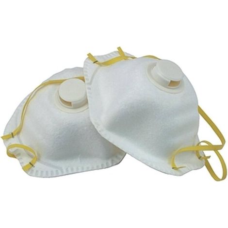 Jeu de Masques Anti-Poussière FFP2 - Lot de 2 - Norme EN149 - Protection Efficace - Qualité Professionnelle - Beast