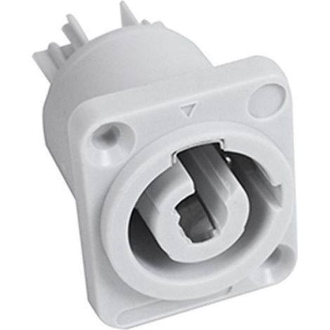 10x Connecteur Powercon 3 Broches AC Prise Mâle NAC3FCA Prise D'Alimentation AC 20A/250V pour ÉClairage de ScèNe ÉCran LED Gris (1/5)