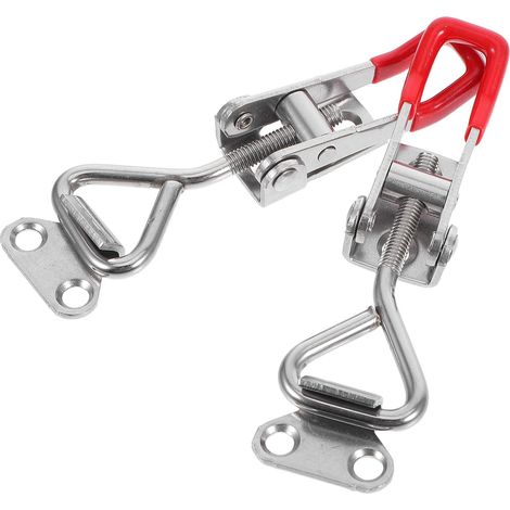 à bascule et pince Uonlytech en acier inoxydable pour porte (1/5)