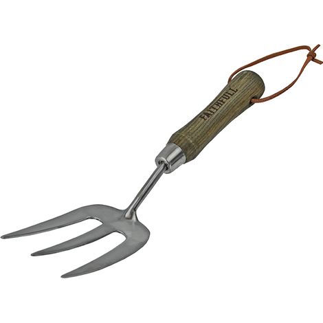 Faithfull Prestige Stainless Steel Hand Fork with Ash Handle (Model RI13-VRSSHFWH)