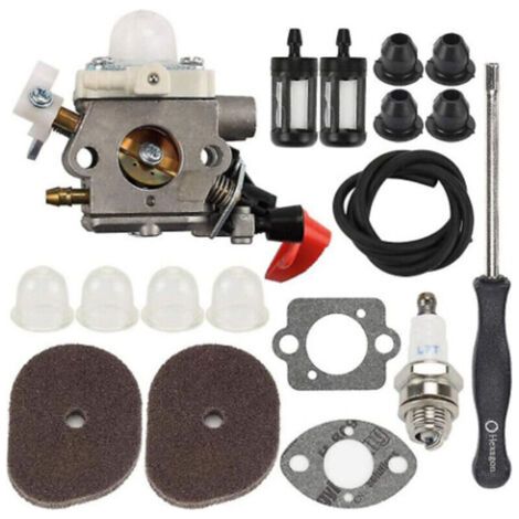 Carburetor repair kit for FS40, FS50, FS56, FC56, HT56, KN56, KM56, FC70 – Compatible with Zama C1M-S267A, 4144 120 0608 – Optimal air-fuel mixture--BIEMMEDUE (1/4)