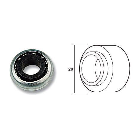 Persiana Rodamiento D-Ext 28mm D-Int 12mm 70060021