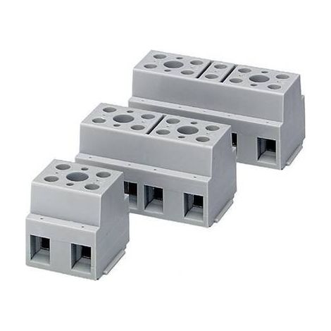 Phoenix Contact 2716703 G 10/ 2 Morsetto terminale flessibile: -6 mm² rigido: -6 mm² Numero Poli (num): 2 1 pz. Grigio