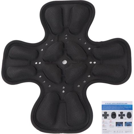 Eosnow Ensemble de rembourrage universel pour casque, protection de la tête à 360°, absorption des chocs par coussins d'air 3D (1/4)