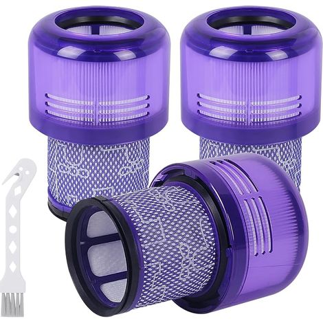 Lot de 3 Filtres de Remplacement pour Dyson V11 V15 SV14 SV17 SV22 V11 Absolute Animal Fluffy Torque Drive Complete Pro Filtres de Rechange Réutilisable DY-970013-02 (1/5)