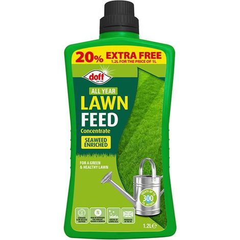 DOFF F-GC-A20-DEX All Year Lawn Feed Concentrated 1L +20% Free F-GC-A20-DEX DOF4359