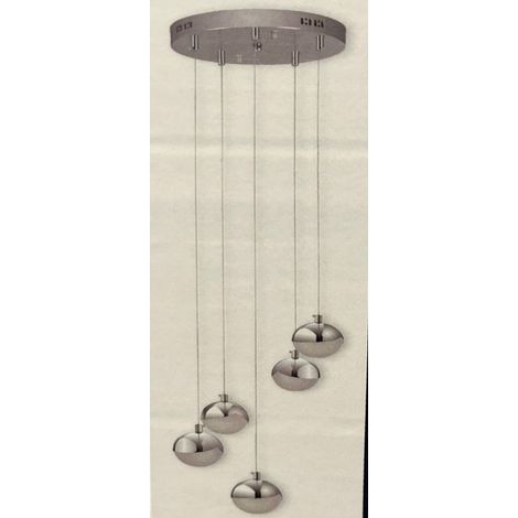 BRILONER - LAMPADARIO 5XLED MODUL 3W 260LM