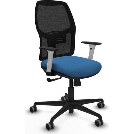 Bürostuhl piqueras y crespo Alfera hellblau Kunstleder (1/2)