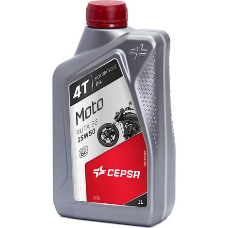 Schmiermittel moto-motocultor 1l. 4t ruta 66 15w50 cepsa