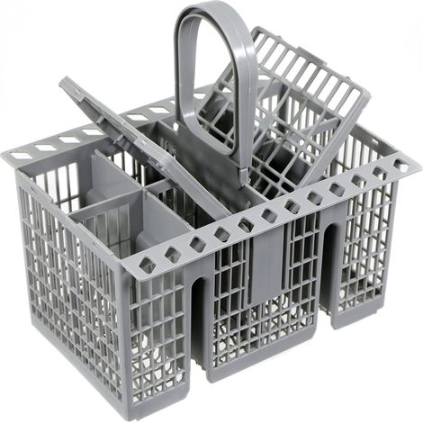 Panier à couverts pour lave-vaisselle Cage universelle compatible avec Hotpoint, pour Indesit, pour Ariston, pour Whirlpool C00257140 C00260860 C00386607 (poignée amovible) (1/5)