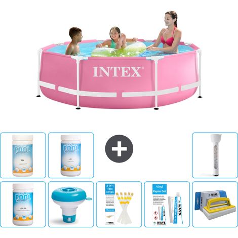 Intex Piscine Tubulaire Ronde - 244x76 cm - 9-pièces  S43217 (1/5)