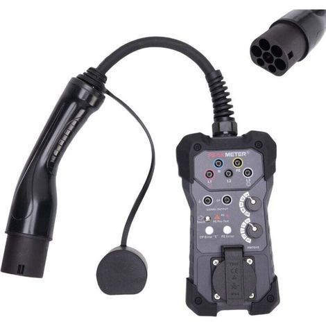 Adaptateur testeur EVSE, tension pour test de borne de recharge pour véhicules électriques, compatible avec testeurs, multimètres et oscilloscopes