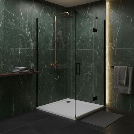 Receveur de douche à poser 80x80 cm – Forme carrée – Matériau Restylon – Surface lisse antidérapante – Résistant aux produits chimiques
