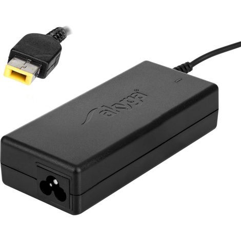 Adaptateur secteur pour ordinateur portable Lenovo Akyga AK-ND-51 Slim Tip 20 V 2,25 A 45 W, carré, jaune (1/5)