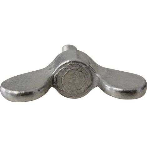 Vis à oreilles TOOLCRAFT 827808 10 pc(s) M4 10 mm tête à ailettes acier N/A C54676 (1/3)