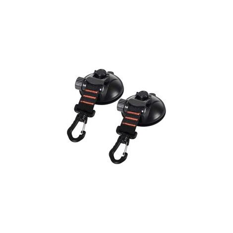 Lot de 4 ventouses d’ancrage ultra-adhérentes pour voiture, camping ou bâche – fixation rapide sans perçage, compatible auvent latéral (1/3)