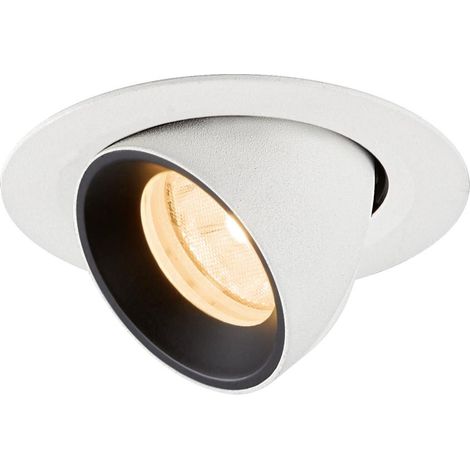 Spot encastré Numinos Gimble XS blanc/noir 2700K - 20 deg - 1010035