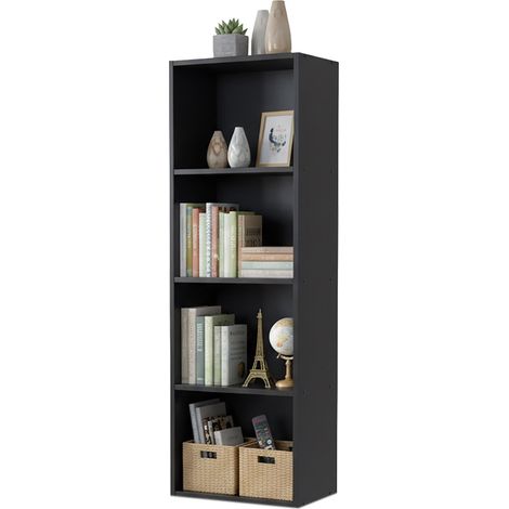 Libreria a cubo con vani a giorno, autoportante