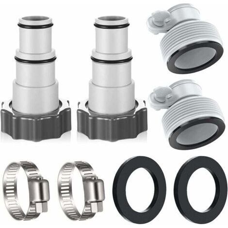 Pool Bottom Cleaner, Pool Vacuum, Swimming Pool, Pool Vacuum, 32 to 38, Intex Pool Adapter, Pool Hose Adapter Kit, Pool Accessories, Hose Nozzle (1/4)
