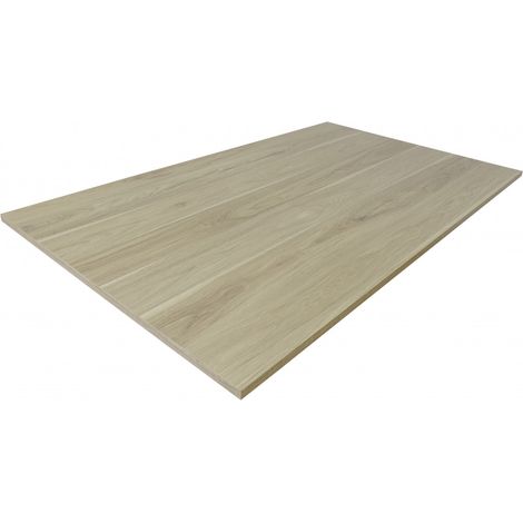 Centrale Brico – Plateau de table aggloméré 120x80 cm – Épaisseur 18 mm – Coloris Dakota – Surface robuste pour aménagement intérieur