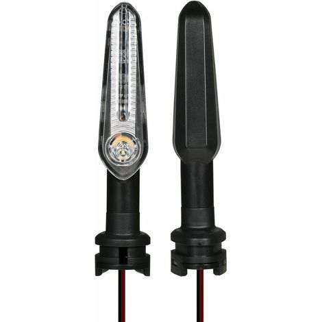 Luce di direzione a LED per moto Accessori per indicatori di direzione Lampada lampeggiante 1 paio di ricambio per YAMAHA MT07 700 XJ6 FZ6 MT09 900 MT10