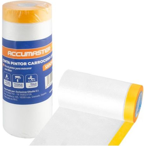 Plástico Protector Para Pintor 110x20m Resistente Al Agua