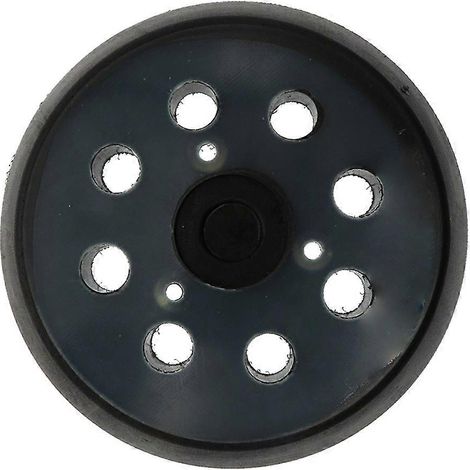 Plateau de ponçage de 12,7 cm (5 pouces) compatible avec Makita 743081-8, remplacement BO5010 BO5041K - Ponçage à 8 trous (1/5)