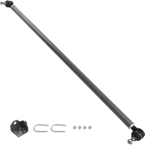 Adjustable Heavy Duty Drag Link Steering Arm Track Rod For Nissan GU Y61 1997-12 (1/5)