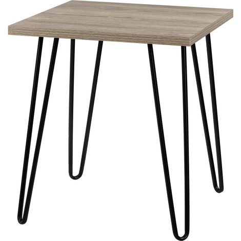 OwenTable d'appoint en effet chêne gris (1/5)
