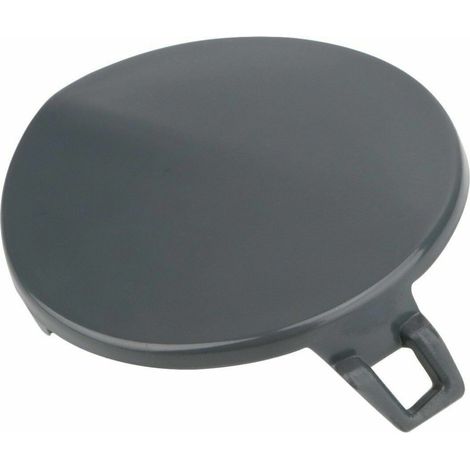 Convient pour BMW Série 3 E90 E91, cache-trou de remorquage de pare-chocs avant rond 51117207299 (1/5)