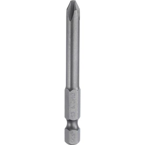 QUARKZMAN Phillips Screwdriver Bit 2 Ph2 2.56" (65mm) Long S2 Steel (1/5)