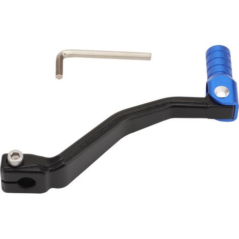 Geeignet für die Modifizierung von Kawasaki CRF250L und CRF300L Offroad-Motorrädern mit schwarzen und blauen Schalthebeln aus Aluminiumlegierung. (1/4)