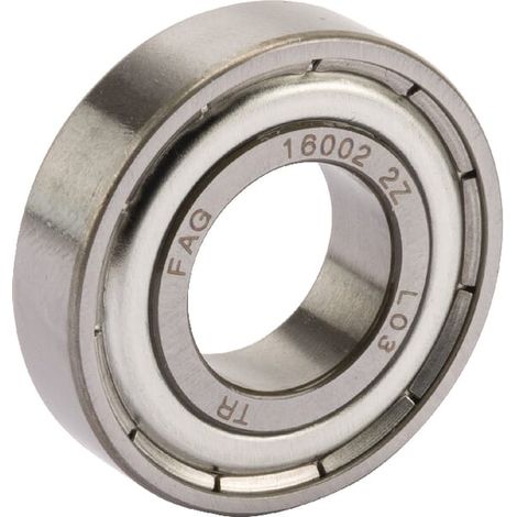 Rodamiento de bolas de ranura profunda 15x32x8 mm INA/FAG 16002AZZ (1/2)
