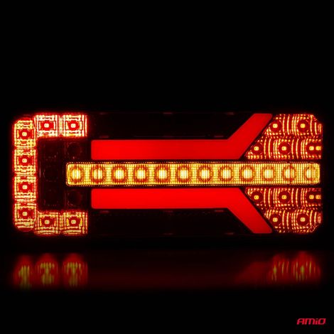 Feu arrière combiné à LED RCL-01-R dynamique droit AMIO-02473 (1/5)