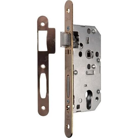 Serratura Lar D45 A50 a doppia mandata in ottone (1/2)