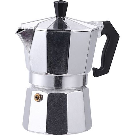 Cafetière italienne moka pour 3 tasses, capacité 150 ml (1/5)