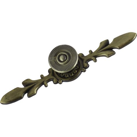 Europäischer Möbelgriff, Schubladengriff, Schrankgriff, Schreibtischtürgriff, Türknauf, Griff, Heimdekor, Grün-Bronze (1/5)